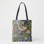 William Morris - Aardbeiendief Bloemenpatroon Tote Bag (Voorkant)
