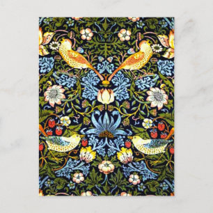 William Morris, aardbeiendief, Briefkaart