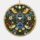 William Morris, Aardbeiendief, Gouden Lijst Keramisch Ornament (Achterkant)