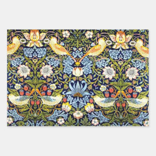 William Morris, aardbeiendief, Inpakpapier Vel