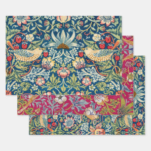 William Morris, aardbeiendief Inpakpapier Vel