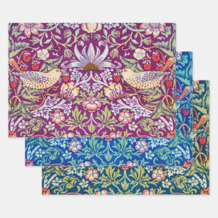 William Morris, aardbeiendief Inpakpapier Vel