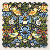 William Morris, aardbeiendief Kartonnen Onderzetters (Voorkant)
