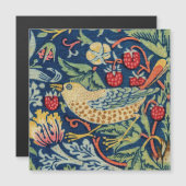 William Morris - aardbeiendief magnetische Kaart (Voorkant / Achterkant)