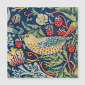 William Morris - aardbeiendief magnetische Kaart (Voorkant)