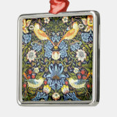 William Morris, aardbeiendief Metalen Ornament (Links)