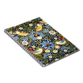 William Morris, aardbeiendief, Notitieboek (Rechterzijde)