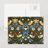 William Morris Aardbeiendief  ontwerp Briefkaart (Voorkant / Achterkant)