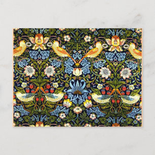 William Morris Aardbeiendief  ontwerp Briefkaart