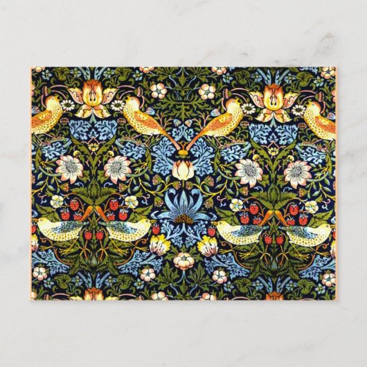 William Morris Aardbeiendief  ontwerp Briefkaart (Voorkant)