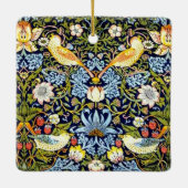 William Morris: Aardbeiendief  ontwerp, Keramisch Ornament (Achterkant)