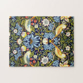 William Morris: Aardbeiendief  ontwerp, Legpuzzel (Horizontaal)