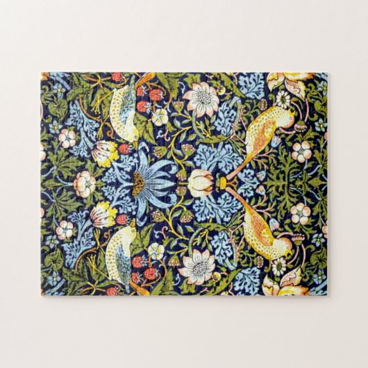 William Morris: Aardbeiendief ontwerp, Legpuzzel (Horizontaal)