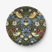 William Morris: Aardbeiendief  ontwerp, Papieren Bordje (Voorkant)