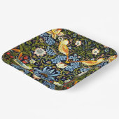 William Morris, aardbeiendief, Papieren Bordje (Gebogen)