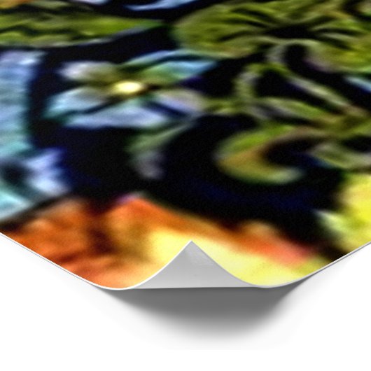 William Morris, aardbeiendief Poster (Hoek)