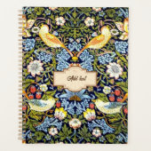 William Morris, aardbeiendief, SJABLOON, Planner (Voorkant)