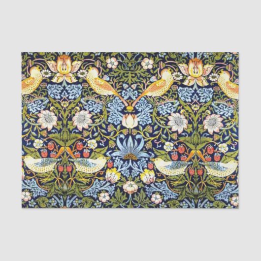 William Morris, aardbeiendief, Tissuepapier (Voorkant)