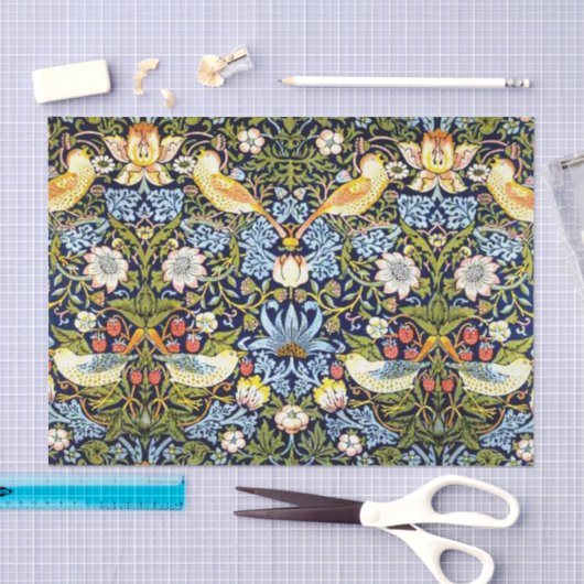 William Morris, aardbeiendief, Tissuepapier (Craft)