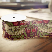 William Morris aardbery Thief Satin Ribbon Satijnen Lint