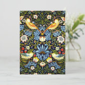 William Morris - Aardbevendief, Bedankkaart (Staand voorkant)