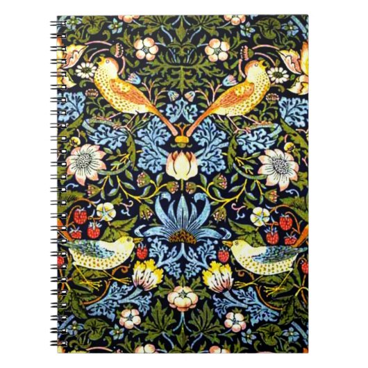 William Morris - Aardbevendief, Notitieboek (Voorkant)