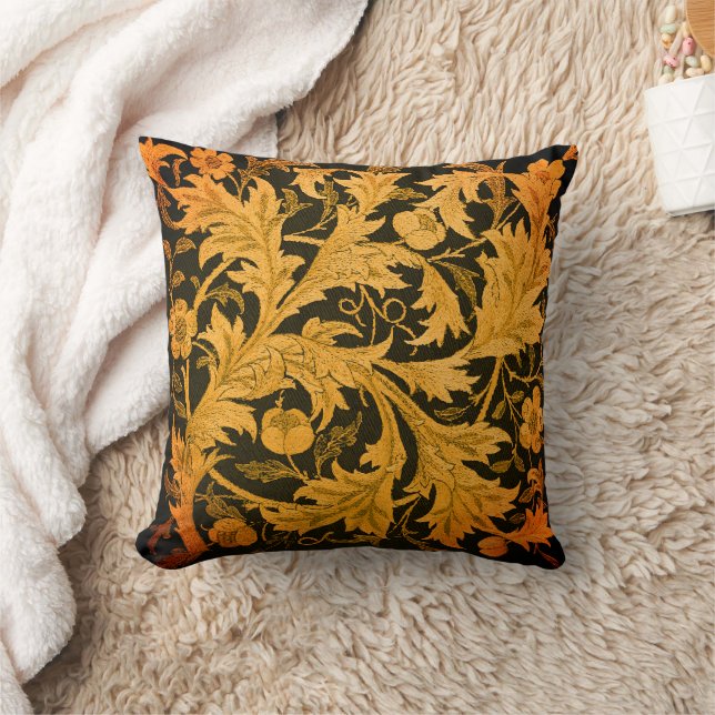 William Morris Acanthus Bladeren Kussen (Deken)