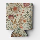 William Morris Acanthus Borduurwerk Bloemen Patroo Blikjeskoeler (Voorkant)
