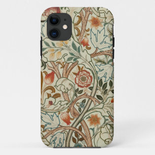William Morris Acanthus Borduurwerk Bloemen Patroo Case-Mate iPhone Case