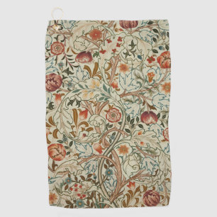 William Morris Acanthus Borduurwerk Bloemen Patroo Golfhanddoek