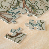 William Morris Acanthus Borduurwerk Bloemen Patroo Legpuzzel (Zijkant)