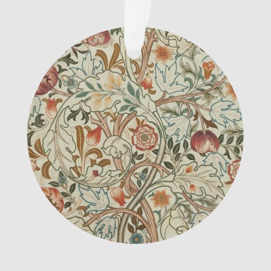 William Morris Acanthus Borduurwerk Bloemen Patroo Ornament (voorkant)