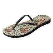 William Morris Acanthus Borduurwerk Bloemen Patroo Teenslippers (Schuin)