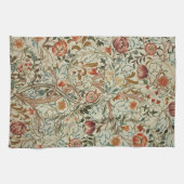 William Morris Acanthus Borduurwerk Bloemen Patroo Theedoek (Horizontaal)