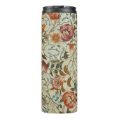 William Morris Acanthus Borduurwerk Bloemen Patroo Thermosbeker (Achterkant)