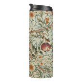 William Morris Acanthus Borduurwerk Bloemen Patroo Thermosbeker (Geroteerd rechts)