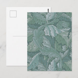 William Morris Acanthus Botanical Harmony Classic Briefkaart