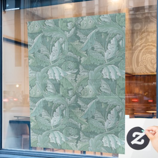 William Morris Acanthus Botanical Harmony Classic Raamsticker (Cafe Raam)