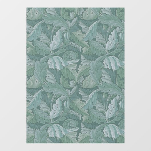 William Morris Acanthus Botanical Harmony Classic Raamsticker (Vel)