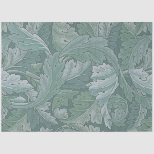William Morris Acanthus Botanical Harmony Classic Tissuepapier (Voorkant)