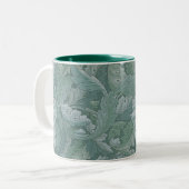 William Morris Acanthus Botanical Harmony Classic Tweekleurige Koffiemok (Voorkant links)