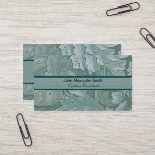 William Morris Acanthus Botanical Harmony Classic Visitekaartje