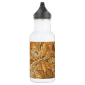 William Morris Acanthus Brown Autumn Leaves Waterfles (Rechts)