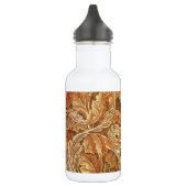 William Morris Acanthus Bruin Herfstbladeren Waterfles (Links)