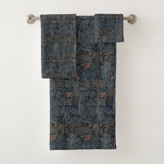 William Morris Acanthus en Vine Bad Handdoek (Insitu)