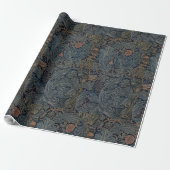 William Morris  Acanthus en Vine Cadeaupapier (Uitgerold)
