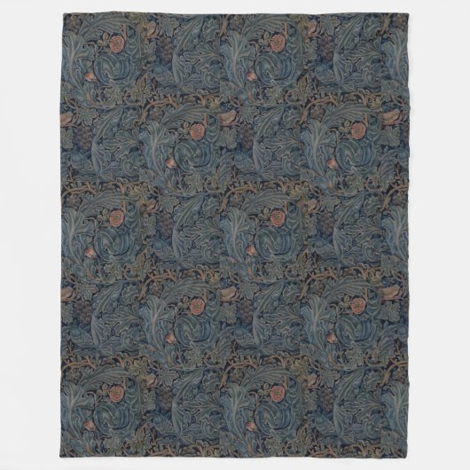 William Morris Acanthus en Vine Fleece Deken (Voorkant)