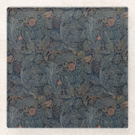 William Morris  Acanthus en Vine Glazen Onderzetter