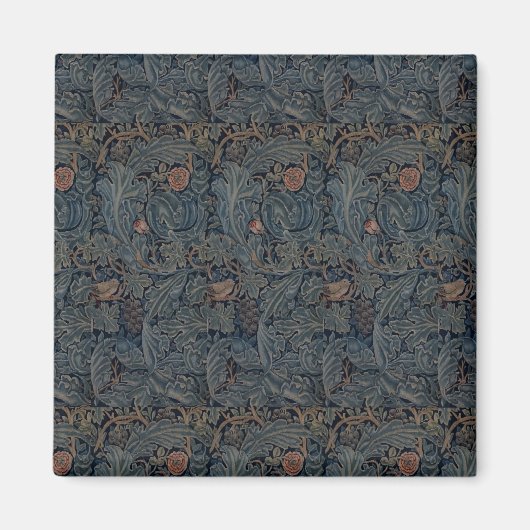 William Morris  Acanthus en Vine Magneet (Voorkant)