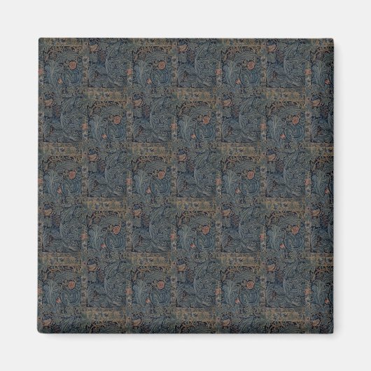 William Morris Acanthus en Vine Magneet (Voorkant)